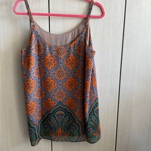 Cabi Orange 2 layer cami